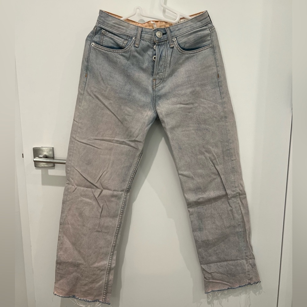 Rag & Bone Maya High-Rise Straight Jeans